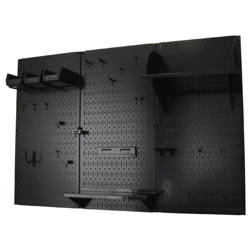 Wall Control Pegboard Standard Tool Storage 32" H x 48" W Kit & Reviews